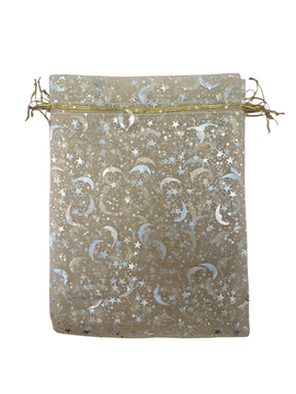 NAV.BOLSA 17X23 MUSELINA ORO LUNA MD